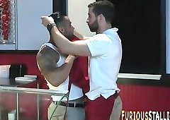 Ripped hunks fuck and tug