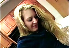 Lee Ann Sean Michaels fucks in the kitchen upscale