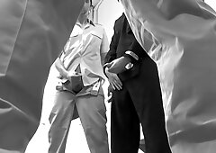 Young Seaman Gets His Semen - Justin Beal, Josh Stone & Hans Berlin