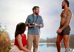 Stunning Hotwife Daisy Fuentes Ride A Huge Cock While Hubby Watches