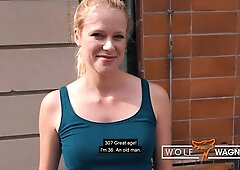 Macho Man Fucks White Bread Claudia In Hotel