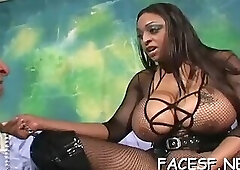 Black girl humiliates White boy the way it should be and will be