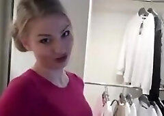 Blonde Filled With Customer Service