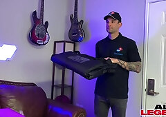 Hot Redhead Fucks The Pizza Delivery Guy - AlexLegend