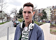 Brunette slut is happy to take a major facial