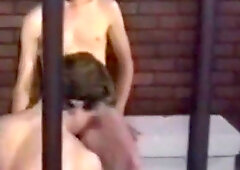 Fit Prisoners Get Horny And Do Rough Bareback Fucking