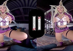 VRCosplayX.com Chesty Stunner Mai Wants Humping Duel In YU-GI-OH A GONZO