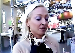 Age- 37 Status- Married We picked up this hawt mama at a juice bar. We knew by her fake tan and bleached hair that this bombshell was willing to explo