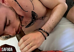 Me and my wifey providing it to a endowed black dude at the hotel