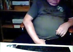 grandpa stroke on webcam
