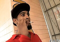 Black and white gay sex