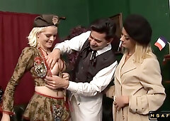 Enticing Milfs In Lingerie Share Their Lust For Hardcor