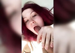 I shoot selfie oral pleasure but that guy didn't know