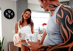 Crazy food fetish XXX scene with horny bitch Addison Vodka