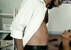 Tattooed Golden-haired and Curvy Latin babe Bang His Wang Jointly... Sloppy Double Mouth Bang With Deepthroat and Spit