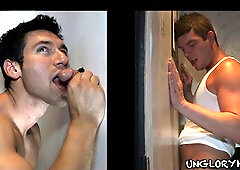 Gloryhole hardcore with Alexander Garrett and Shawn Young