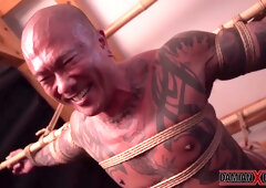 Bondaged Damian Dragon Tormented By Dom Encho