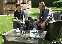 GAYLAWOFFICE Delinquent Lad Jamie Horn Spitroasted Nude