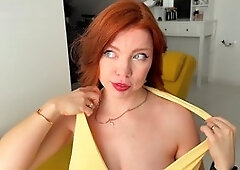 Hot russian girl, amateur cuckold, big tits milf