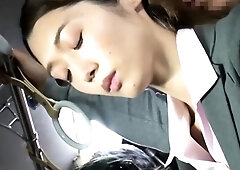 Kinky double Japanese blowjob and hardcore fucking