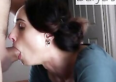 SLOPPY Unfathomable Mouth Face Bang Pre Cum Dripping PALPITATING THROATPIE