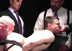 boyforsale: Spitroast in a Suit