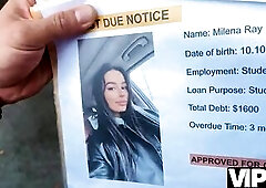 VIP4K. Jizz flow instead of cash. Hawt sex with Milena Ray