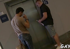 Jaw-Dropping faggot humping