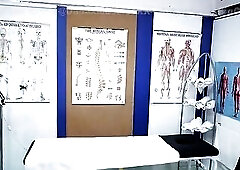 The lewd masseur leaves his client gratified