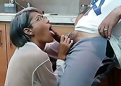 I love swallowing my stepson's cum.