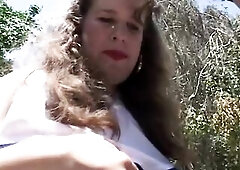 Plump cheerleader sucks and bangs large dong