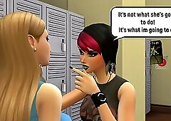 the goths; Sims Quickie -The Principal 3