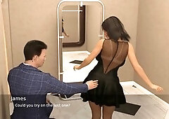 Steamy housewife with big tits gets into some cheating fun