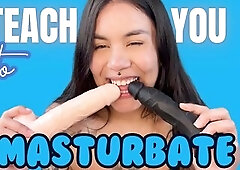 This day u teach my method, Begin lubricating, 'cuz I'm gonna test u with my silicone 3some. I will control your breathing, your timing and 