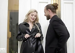 Blake Blossom dominates Brad Newman in a fierce office encounter