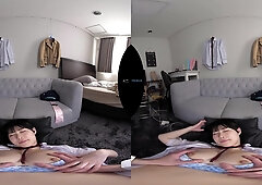 Gorgeous Japanese teen VR breathtaking adult scene