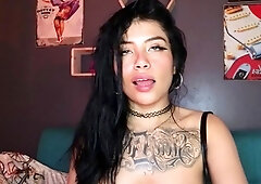 Hottest brunette solo webcam masturbation 2