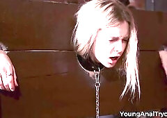 Pleasant and modest-looking Alecia Fox can't live out of hard raunchy games. That Babe needs to get her holes ruined to be pleasured.