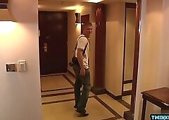 Hot son rimjob with cumshot