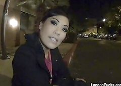 Traveling and showering with super sexy London Keyes