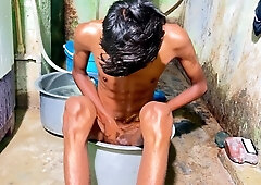 Masturbation, gay bathhouse, bathrooms