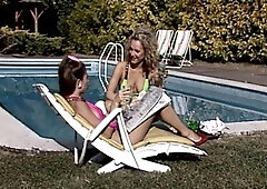 Real outdoor lesbians lick pussy