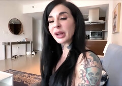 My Stepmoms Goth Friend Makes Me Cum In Her - Momcomesfirst - Alex Adams And Joanna Angel