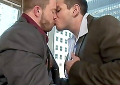 WALL STREET MEN DYLAN ROBERTS AND SHAY MICHAELS POUND ASS