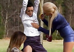 Lonely angel walking in the forest is prohibited!