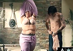 Nostalgic Nuru Massage With Ex-Babysat