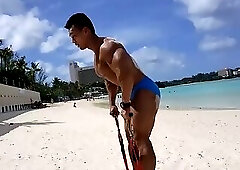 beautiful korean bodybuilder