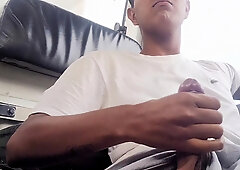 Young Latino with phat fuckpole