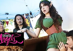 Rana Katana Serves Dante Colle A Medieval Fantasy With Sneaky Blowjob And Hard Anal