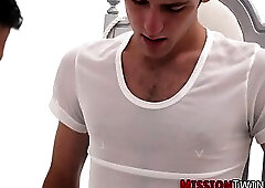 Gay mormon gobbling cock during ritual